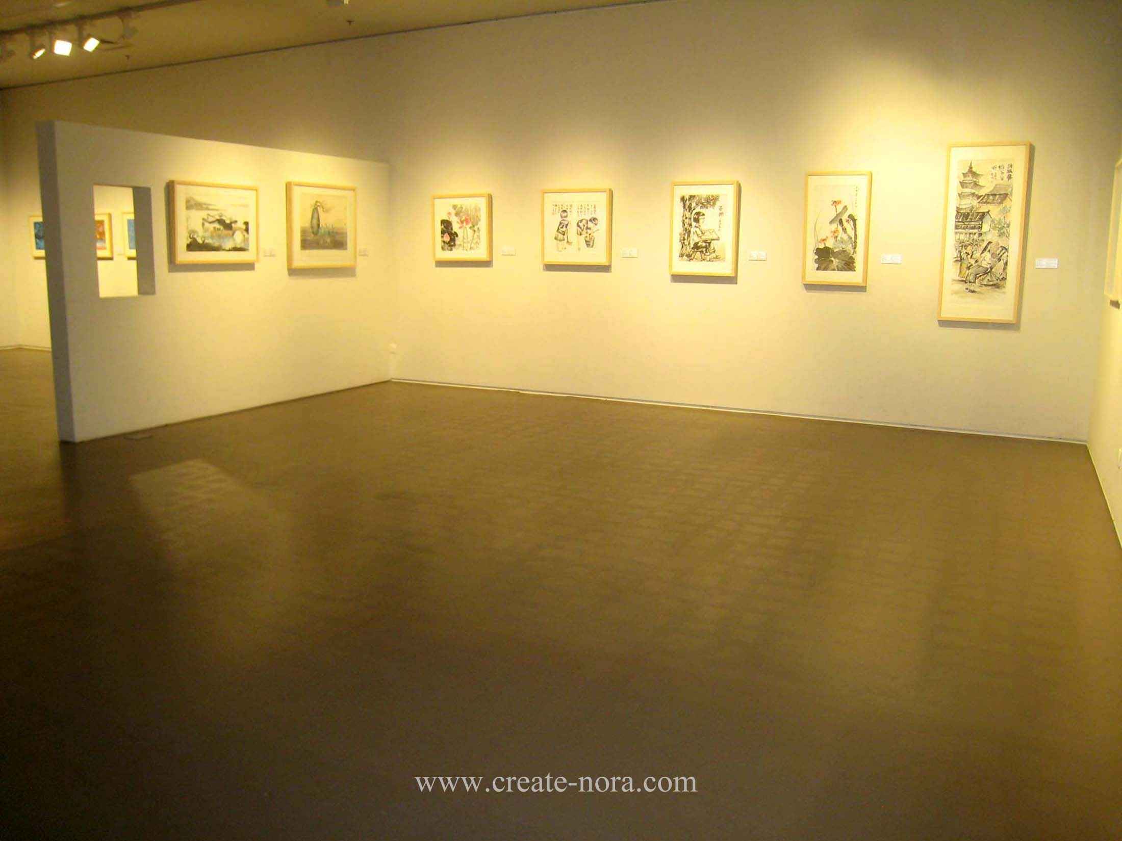 the photo of nora rubber flooring in Shanghai Art Museum 8